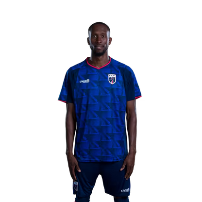 Cape Verde National Team 2026 World Cup Jersey (Player Version/Match Issue) — Midfielders: No. 15 Laros Duarte, No. 16 Yannick Semedo, No. 17 Willy Semedo/ Médios: Nº 15 Laros Duarte, Nº 16 Yannick Semedo, Nº 17 Willy Semedo