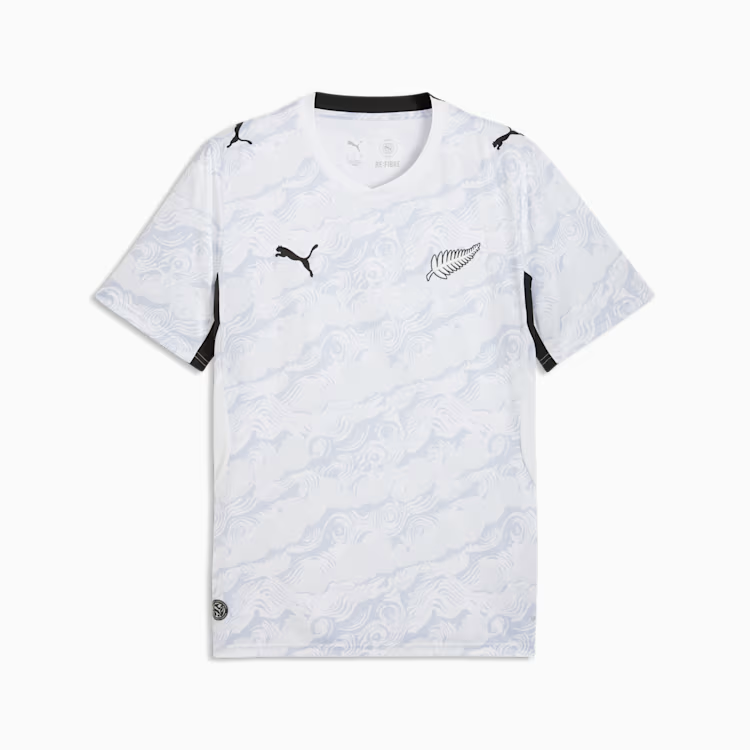 2026 World Cup Wood New Zealand Soccer Jersey Player Version  Match Version - No.11 Home Black and Away White