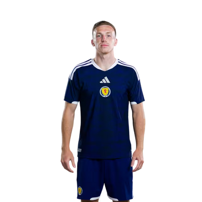 Scotland National Football Team 2026 World Cup Jersey (Player Version/Match Version) — Midfielders: No.11 Ryan Christie, No.19 Lewis FERGUSON,No.23 Kenny McLEAN