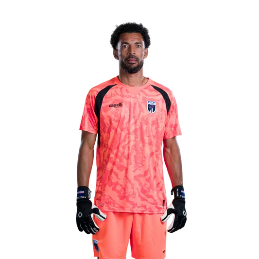 Cape Verde National Team 2026 World Cup Jersey (Player/Match Version) — Goalkeepers: No. 1 Vozinha, No. 12 Mário Rosa, No. 23 CJ dos Santos/ Guarda-redes: N.º 1 VOZINHA, N.º 12 MARCIO ROSA, N.º 23 CJ DOS SANTOS