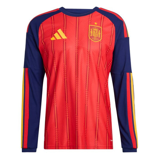 Spain National Football Team 2026 World Cup Jersey – Long-Sleeve Version/Camiseta de la Selección Española de Fútbol para el Mundial 2026 - Versión de manga larga