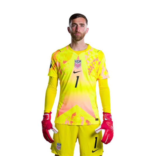 USA 2026 World Cup Jerseys - Player Version, Match Version - Goalkeepers: 1 Matt TURNER, 24 Matt FREESE, 25 Chris BRADY