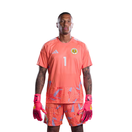 2026 World Cup Curaçao National Football Team Jersey (Player/Match Version) — Goalkeepers: No. 1 Eloy Room, No. 25 Tyrick Bodak, No. 26 Trevor Doornbusch/Porteronan: No.1 Eloy ROOM, No.25 Tyrick BODAK,No.26 Trevor DOORNBUSCH
