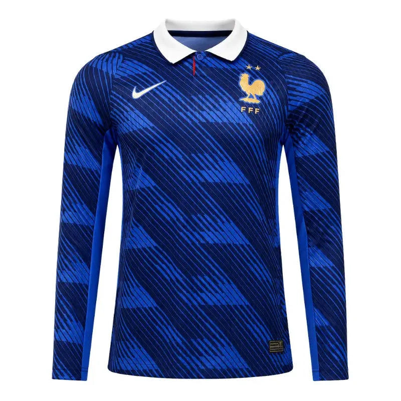 France National Football Team 2026 World Cup Jersey – Long-Sleeve Version/Maillot de l'équipe de France de football pour la Coupe du Monde 2026 - Version manches longues