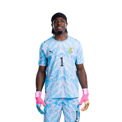 Ghana National Football Team 2026 World Cup Jersey (Player Version/Match Version) — Goalkeepers: No.1 Lawrence Ati ZIGI, No.12 Joseph ANANG,No.16 Benjamin ASARE
