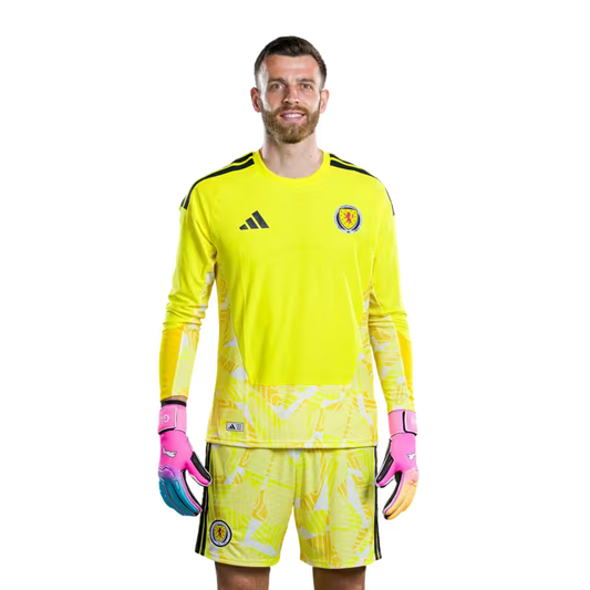 Scotland National Football Team 2026 World Cup Jersey (Player Version/Match Version) — Goalkeepers: No.1 Angus Gunn, No.12 Liam KELLY,No.21 Craig GORDON