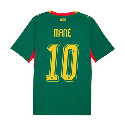 2026 World Cup Mané Senegal Soccer Jersey Player Version  Match Version - No.10 Home White and Away Green
