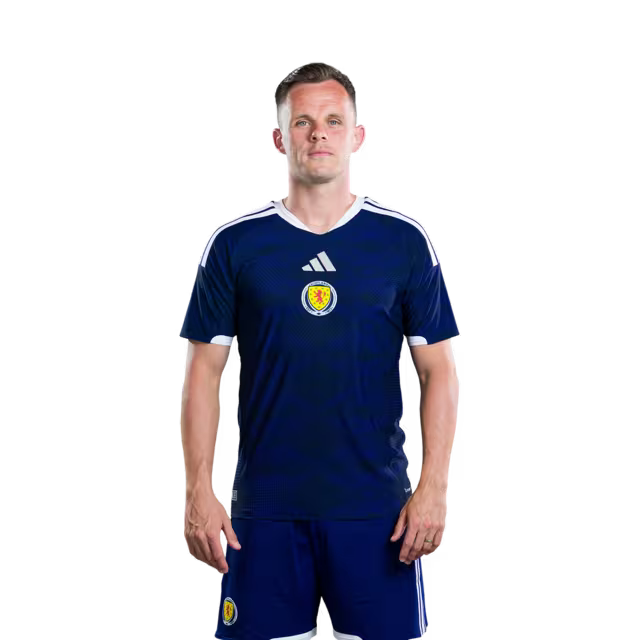 Scotland National Football Team 2026 World Cup Jersey (Player Version/Match Version) — Forwards: No.17 Ben GANNON-DOAK, No.18 George HIRST,No.20 Lawrence SHANKLAND, No.25 Findlay CURTIS