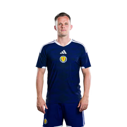 Scotland National Football Team 2026 World Cup Jersey (Player Version/Match Version) — Forwards: No.17 Ben GANNON-DOAK, No.18 George HIRST,No.20 Lawrence SHANKLAND, No.25 Findlay CURTIS