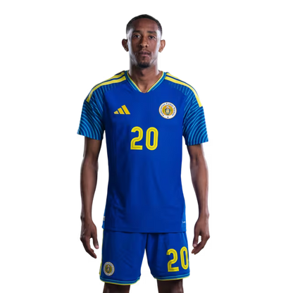 2026 World Cup Curaçao National Football Team Jersey (Player/Match Version) — Defenders: No. 5 Sherel Floranus, No. 18 Armando Bishop, No. 20 Joshua Brenet/Defensornan: No.5 Sherel FLORANUS, No.18 Armando BISHOP, No.20 Joshua BRENET
