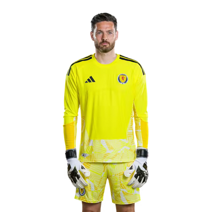 Scotland National Football Team 2026 World Cup Jersey (Player Version/Match Version) — Goalkeepers: No.1 Angus Gunn, No.12 Liam KELLY,No.21 Craig GORDON
