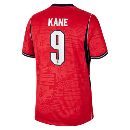 2026 World Cup Kane England Soccer Jersey Player Version  Match Version - No.9 Home White and Away Red