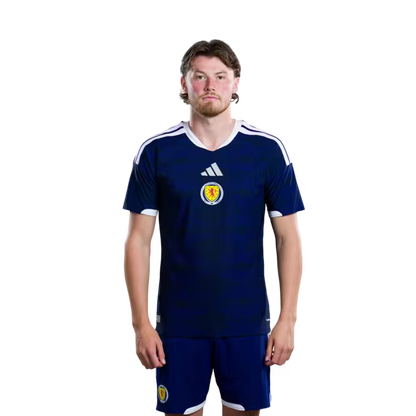 Scotland National Football Team 2026 World Cup Jersey (Player Version/Match Version) — Defenders: No.16 Dominic HYAM, No.22 Nathan PATTERSON,No.24 Anthony RALSTON, No.26 Scott MCKENNA
