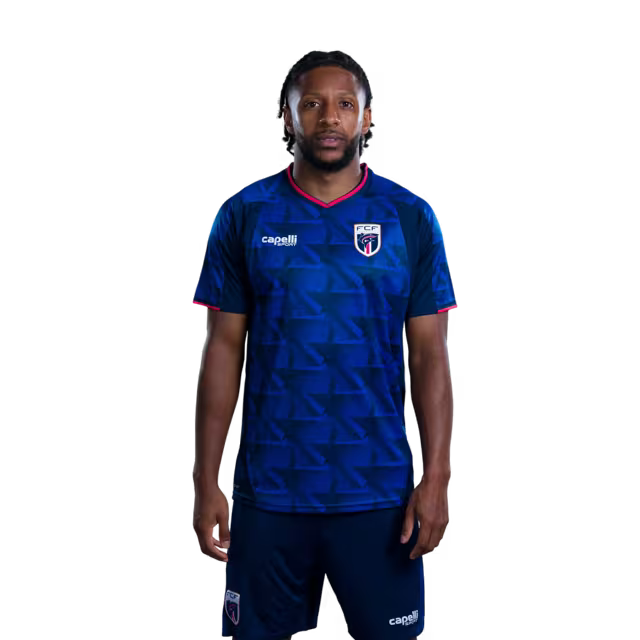 Cape Verde National Team 2026 World Cup Jersey (Player Version/Match Issue) — Defenders: No. 5 Logan Costa, No. 15 Sidny Lopes Cabral, No. 22 Steven Moreira/Defesas: Nº 5 Logan Costa, Nº 15 Sidny Lopes Cabral, Nº 22 Steven Moreira