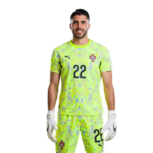 Portugal National Team 2026 World Cup Jersey (Player Version/Match Version) — Goalkeepers: No. 1 Diogo Costa, No. 12 José Sá, No. 22 Rui Silva / Guarda-redes: N.º1 DIOGO COSTA, N.º12 JOSE SA, N.º22 RUI SILVA