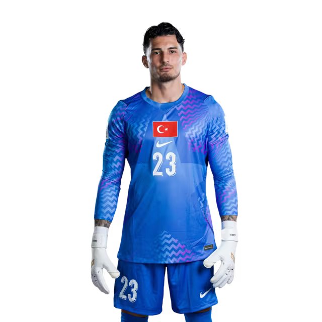 Türkiye 2026 Dünya Kupası Formaları - Oyuncu Versiyonu, Maç Versiyonu - Kaleciler: 1 Mert GÜNOK, 12 Altay BAYINDIR, 23 Uğurcan ÇAKIR