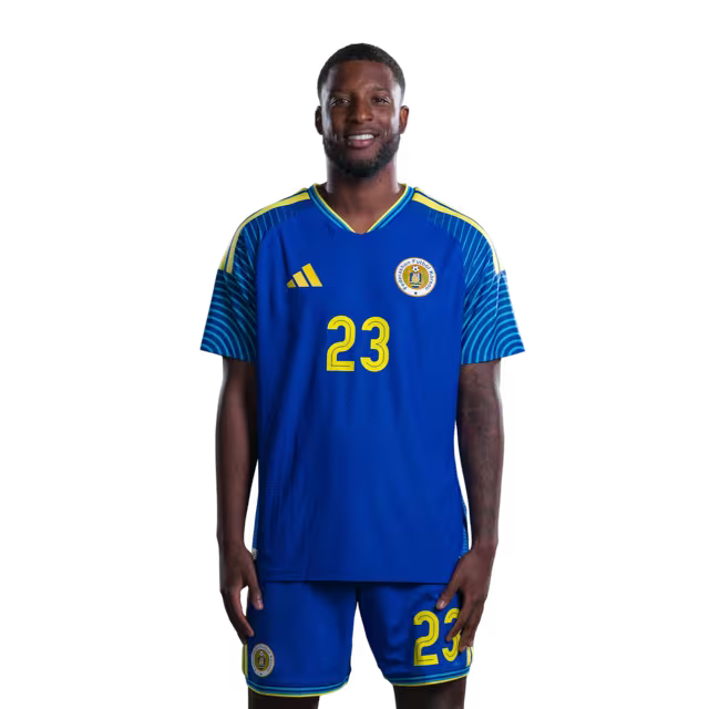2026 World Cup Curaçao National Football Team Jersey (Player/Match Version) — Defenders: No. 23 Riechedly Bazoer, No. 24 Deveron Fonville/Defensornan: No. 23 Riechedly Bazoer, No. 24 Deveron Fonville