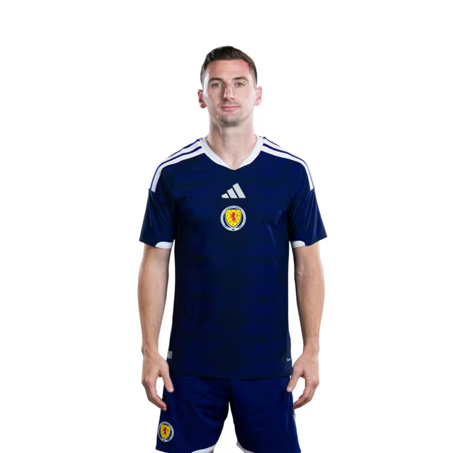 Scotland National Football Team 2026 World Cup Jersey (Player Version/Match Version) — Midfielders: No.11 Ryan Christie, No.19 Lewis FERGUSON,No.23 Kenny McLEAN