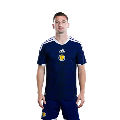Scotland National Football Team 2026 World Cup Jersey (Player Version/Match Version) — Midfielders: No.11 Ryan Christie, No.19 Lewis FERGUSON,No.23 Kenny McLEAN