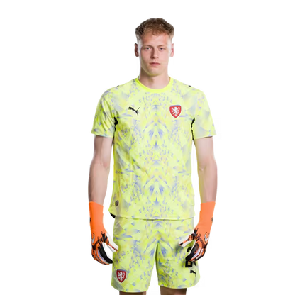 Czech Republic National Football Team 2026 World Cup Jersey (Player/Match Version) — Goalkeepers: No. 1 Matěj Kovář, No. 16 Jindřich Staněk, No. 23 Lukáš Horníček / Brankáři: č. 1 Matěj KOVÁŘ, č. 16 Jindřich STANĚK, č. 23 Lukáš HORNÍČEK