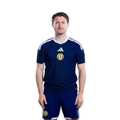 Scotland National Football Team 2026 World Cup Jersey (Player Version/Match Version) — Defenders: No.16 Dominic HYAM, No.22 Nathan PATTERSON,No.24 Anthony RALSTON, No.26 Scott MCKENNA