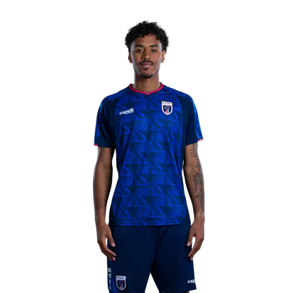 Cape Verde National Football Team 2026 World Cup Jersey (Player Version/Match Version) — Defenders: No. 24 Wagner Pina, No. 25 Kelvin Pires/ Defesas: Nº 24 Wagner Pina, Nº 25 Kelvin Pires