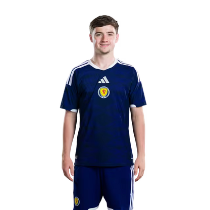 Scotland National Football Team 2026 World Cup Jersey (Player Version/Match Version) — Forwards: No.17 Ben GANNON-DOAK, No.18 George HIRST,No.20 Lawrence SHANKLAND, No.25 Findlay CURTIS