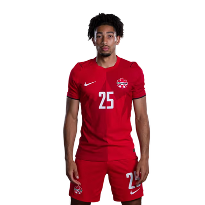 Canada National Soccer Team 2026 FIFA World Cup Jerseys (Player Version and Match Version) – Midfielders: #11 Liam MILLAR, #14 Jacob SHAFFELBURG, #21 Jonathan OSORIO,#25 Nathan SALIBA