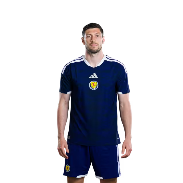 Scotland National Football Team 2026 World Cup Jersey (Player Version/Match Version) — Defenders: No.16 Dominic HYAM, No.22 Nathan PATTERSON,No.24 Anthony RALSTON, No.26 Scott MCKENNA