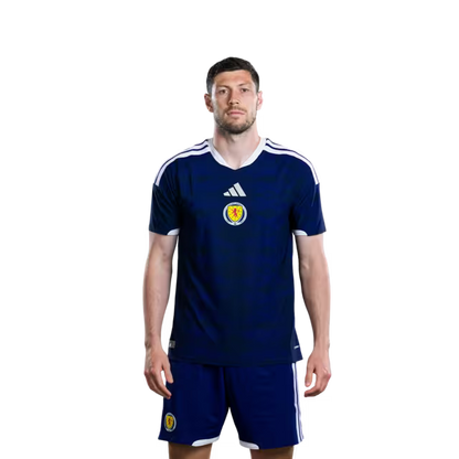 Scotland National Football Team 2026 World Cup Jersey (Player Version/Match Version) — Defenders: No.16 Dominic HYAM, No.22 Nathan PATTERSON,No.24 Anthony RALSTON, No.26 Scott MCKENNA