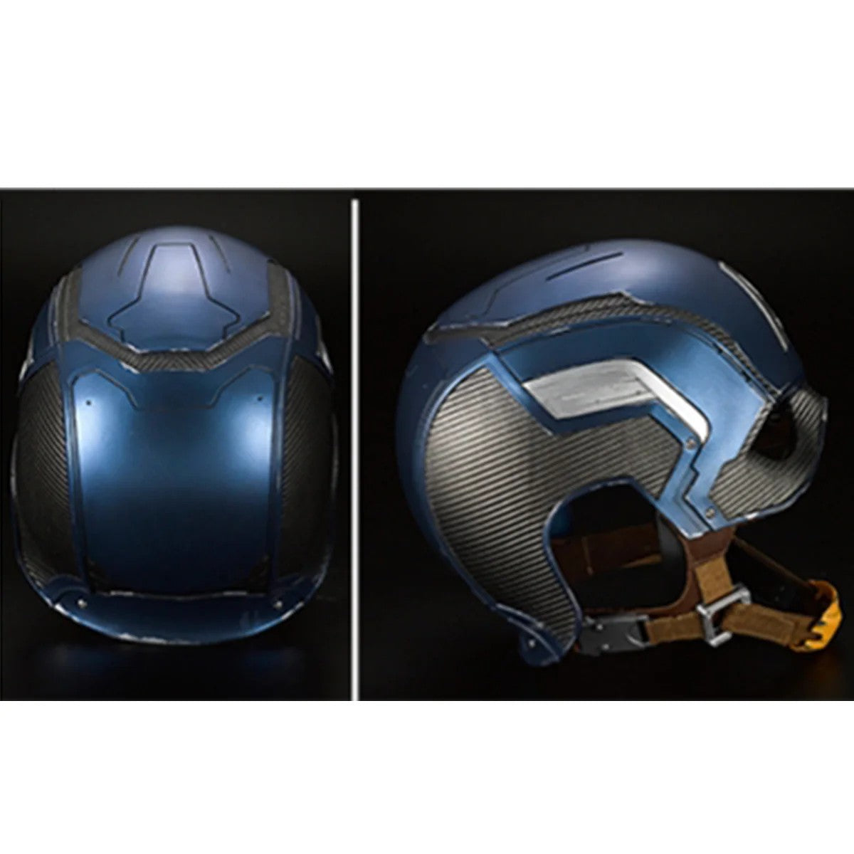 1:1 Wearable Captain America Helmet – True Movie Scale, Optimized for a Comfortable Fit
