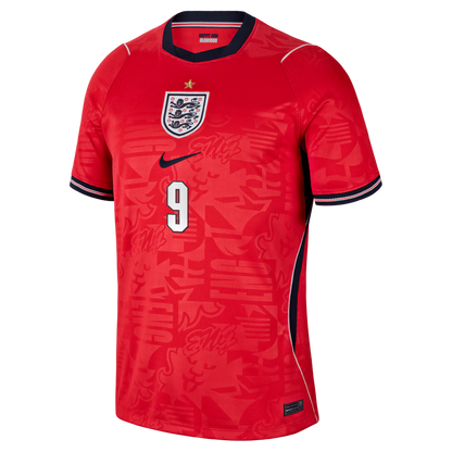 2026 World Cup Kane England Soccer Jersey Player Version  Match Version - No.9 Home White and Away Red