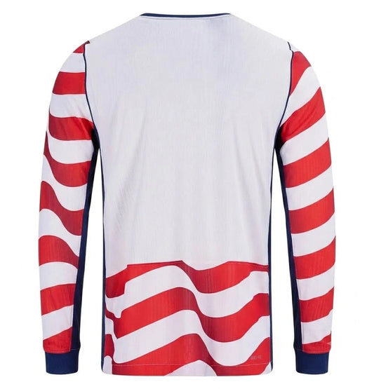 USA National Soccer Team 2026 World Cup Jersey – Long-Sleeve Version
