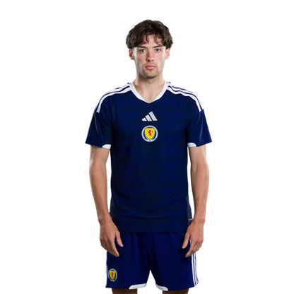 Scotland National Football Team 2026 World Cup Jersey (Player Version/Match Version) — Defenders: No.2 Aaron HICKEY, No.3 Andy ROBERTSON,No.5 Grant Hanley