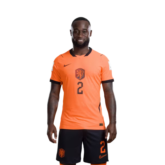 Netherlands National Team 2026 World Cup Jersey (Player Version/Match Version) — Defenders: No. 2 Lutsharel Geertruida, No. 4 Virgil van Dijk, No. 5 Nathan Aké / Verdedigers: nr. 2 Lutsharel Geertruida, nr. 4 Virgil van Dijk, nr. 5 Nathan Ake