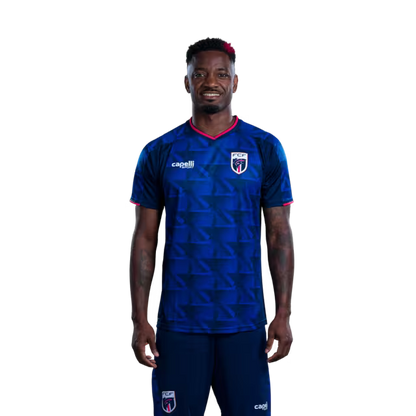 Cape Verde National Team 2026 World Cup Jersey (Player/Match Version) — Defenders: No. 2 Stopira, No. 3 Diney Borges, No. 4 Pico Lopes/Defesas: Nº 2 Stopir, Nº 3 Diney Borges, Nº 4 Pico Lopes
