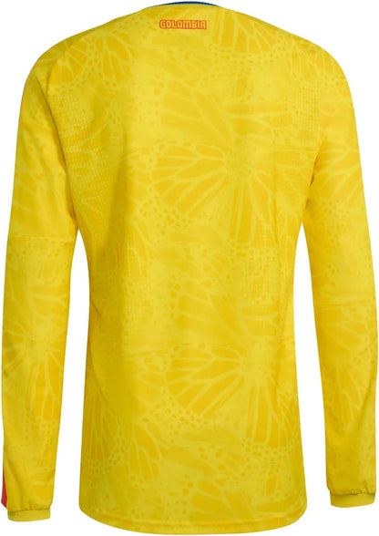 Colombia National Football Team 2026 World Cup Jersey – Long-Sleeve Version/Camiseta de la Selección Nacional de Fútbol de Colombia para el Mundial 2026 - Versión de manga larga