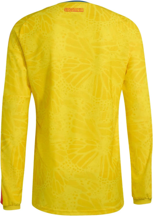 Colombia National Football Team 2026 World Cup Jersey – Long-Sleeve Version/Camiseta de la Selección Nacional de Fútbol de Colombia para el Mundial 2026 - Versión de manga larga