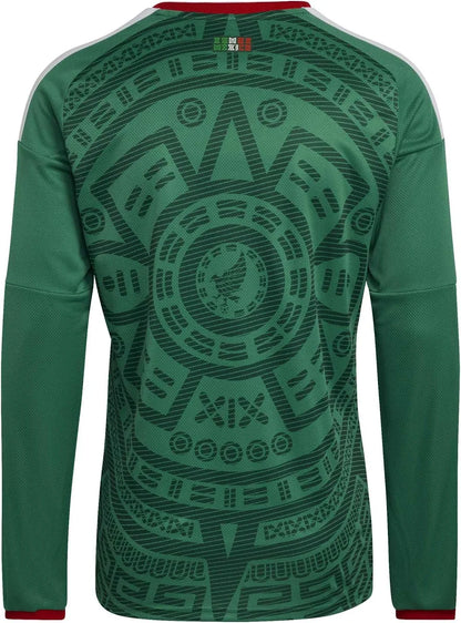 Mexico National Football Team 2026 World Cup Jersey – Long-Sleeve Version/Camiseta de la Selección Nacional de Fútbol de México para el Mundial 2026 - Versión de manga larga
