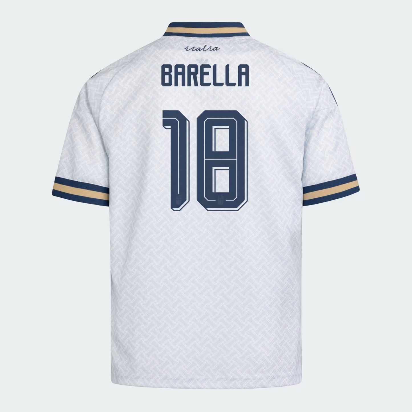 2026 World Cup Barella Italy Soccer Jersey Player Version  Match Version - No.18 Home Blue and Away White