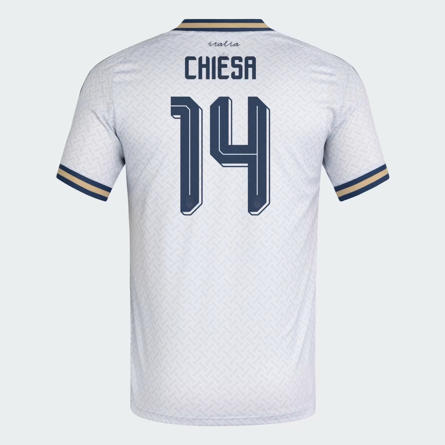 2026 World Cup Chiesa Italy Soccer Jersey Player Version  Match Version - No.14 Home Blue and Away White