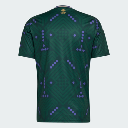 2026 World Cup Saudi Arabia Soccer Jersey Player Version  Match Version - Home Green and Away White