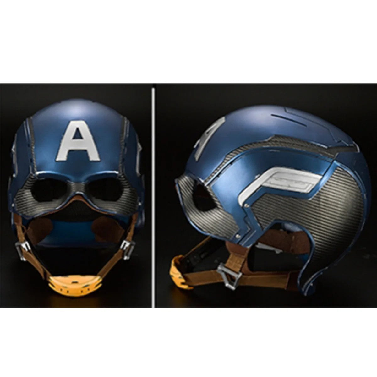 1:1 Wearable Captain America Helmet – True Movie Scale, Optimized for a Comfortable Fit