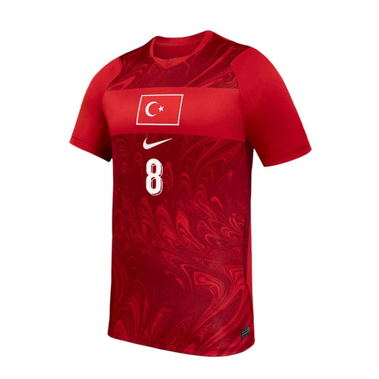 2026 World Cup Arda Güler Türkiye Soccer Jersey Player Version  Match Version - No.8 Home Red and Away White