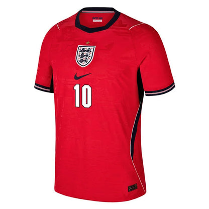 2026 World Cup Bellingham England Soccer Jersey Player Version  Match Version - No.10 Home White and Away Red