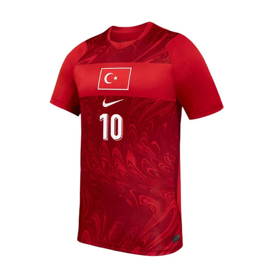 2026 World Cup Çalhanoğlu Güler Türkiye Soccer Jersey Player Version  Match Version - No.10 Home Red and Away White