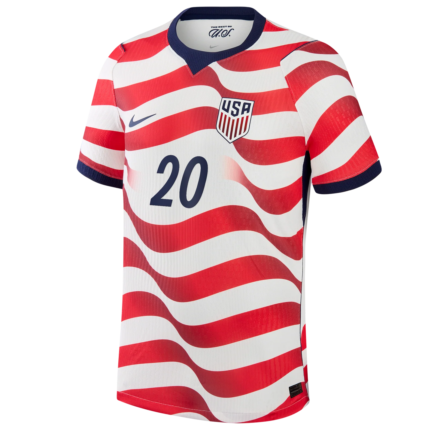 Fralin Balogun Men's USA National Soccer Team 2026 Season No. 20 Jersey - Home White and Away Black