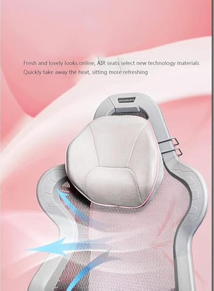 Pink Computer Workstation, Girl's Seat Gaming Cockpit, All-in-One E-Sports Space Capsule Computer Chair/Gaming Chair, Gift for Girls