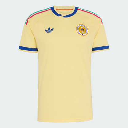 2026 World Cup Bacuna Curaçao Soccer Jersey Player Version  Match Version - No.7 Home Yellow and Away Blue