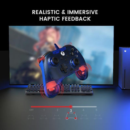 GameSir T7 Wired Entry-Level Controller for Xbox Series X|S, Xbox One & Windows 10/11 – PC Gaming Gamepad with 3.5mm Audio Jack Game Console Smartphone